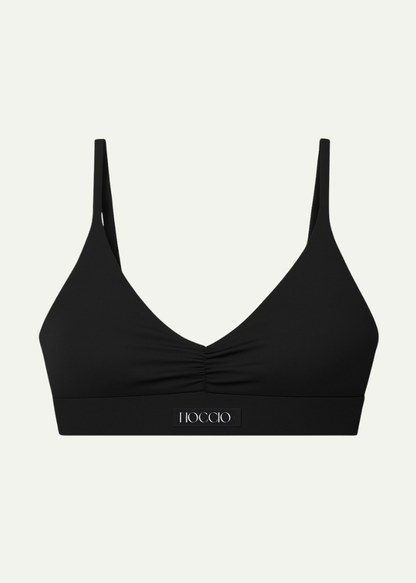 Kiss Me Bralette – Black Soft Touch Cotton