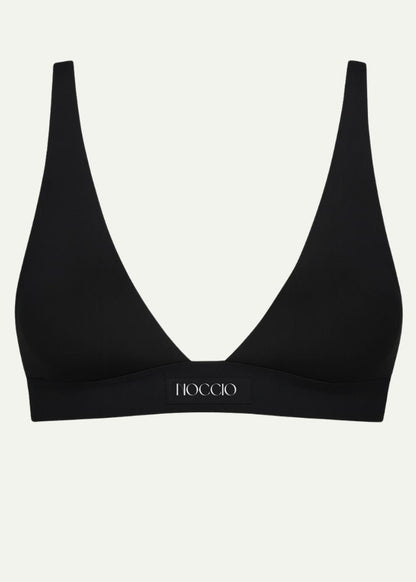 Forever Young Bralette – Black Soft Touch Cotton