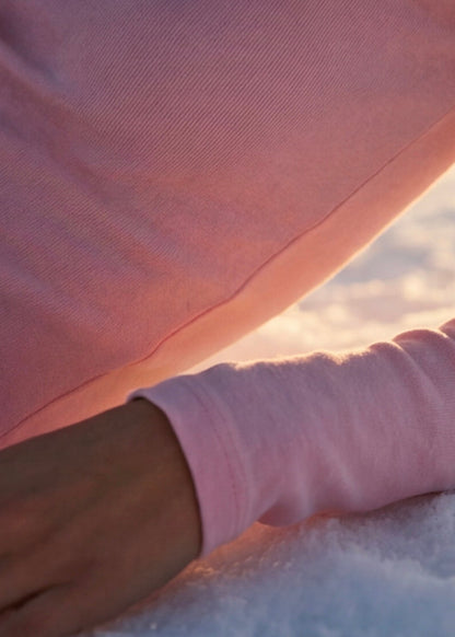 Brooklyn Baby Shirt – Pink Organic Cotton Rib