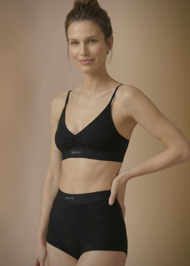 Lovesong Pantie – Black Soft Touch Cotton